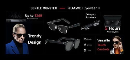 時(shí)尚與科技的完美碰撞 Huawei x Gentle Monster Eyewear II 智能眼鏡以2499元起驚艷發(fā)布